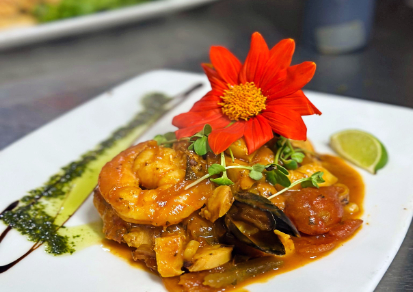 Mofongo de marisco en restaurante travesia quebradillas puerto rico